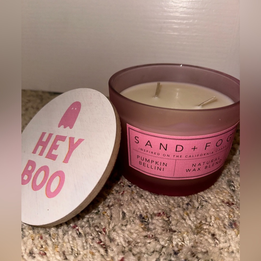 NWT sand and fog pumpkin 🎃 bellini candle fall 🍁🍃🍂